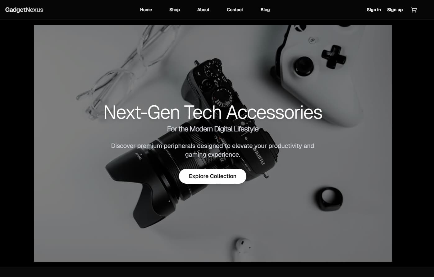 GadgetNexus - Tech eCommerce Platform
